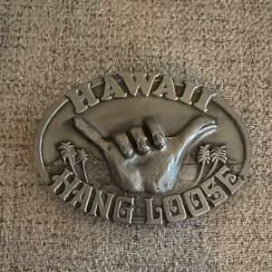 Hawaii Hang Loose belt buckle
